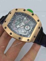 Copy Swiss Richard Mille rm11-01 Watch Rose Gold Case